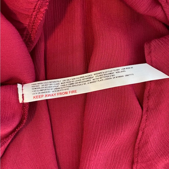 Free People Intimately NWT Medium Marble Mesh Peplum Top - Picture 7 of 8